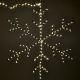 3. DECORATIVE HANGING SNOWFLAKE WITH 470 LEDS, WARM WHITE