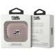 4. Karl Lagerfeld Monogram Karl & Choupette Head case for AirPods Pro 2 - pink