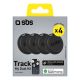 2. SBS universal locator Track My Dual set of 4 - black