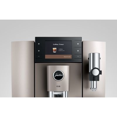 21. Jura E8 Midnight Silver (ED) Coffee Machine