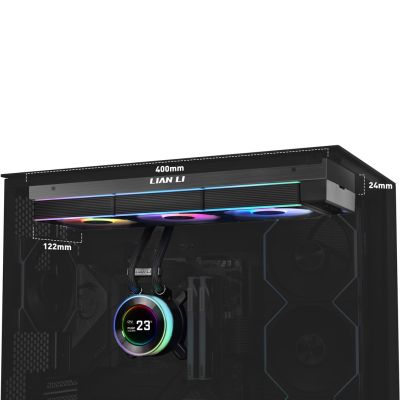 3. Lian Li HYDROSHIFT II LCD-C 360CL ARGB AiO Water Cooling
