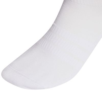 3. adidas Linear Crew Cushioned Sportswear Crew C 3P socks white KC9623