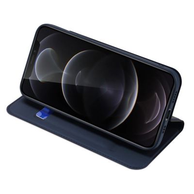 4. Dux Ducis Skin Pro Bookcase type case for iPhone 13 Pro blue