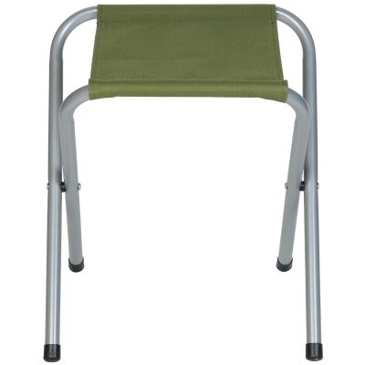 5. FISHING CHAIR TOURIST FOLDING STOOL GREEN 33X27X35CM