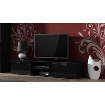 TV cabinet SOHO 180 black/gloss black