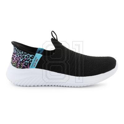6. Skechers Slip-ins Ultra Flex 3.0 shoes - Colory Wild Jr 303801l-BKMT