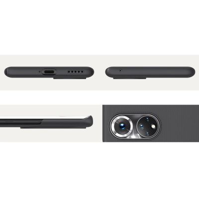 10. Nillkin Super Frosted Shield reinforced case cover for Honor 50 Pro black