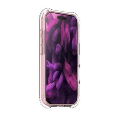 4. LAUT AERO PROTECT mobile phone case 16 cm (6.3") Pink, Transparent
