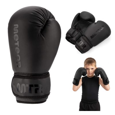 10. Meteor 4 oz Training Boxing Gloves, Velcro, PU
