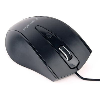 2. GEMBIRD MUS-4B-02 Mouse (optical; 1200 DPI; black)