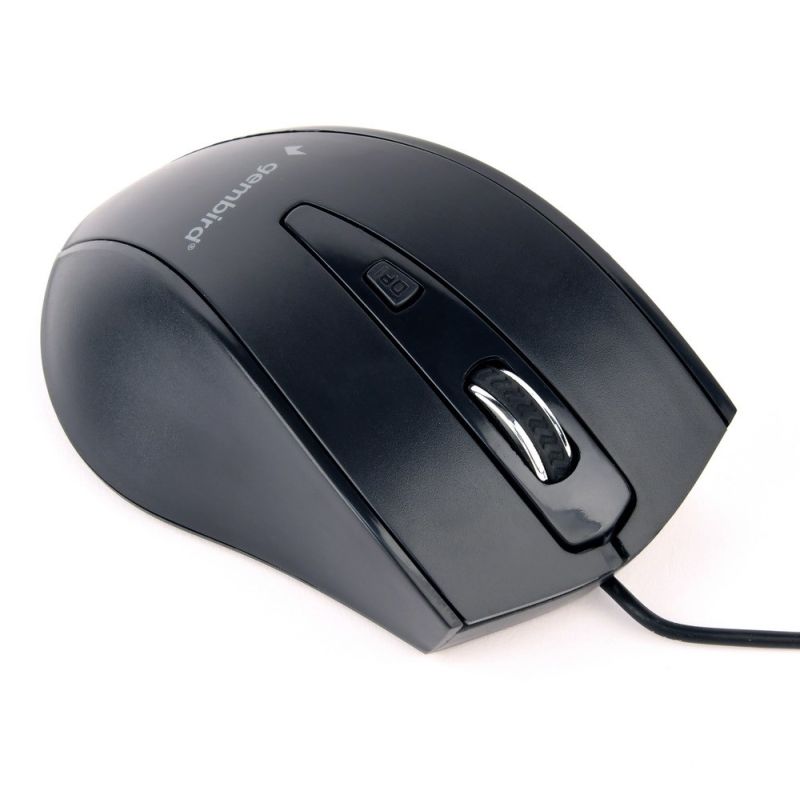 2. GEMBIRD MUS-4B-02 Mouse (optical; 1200 DPI; black)