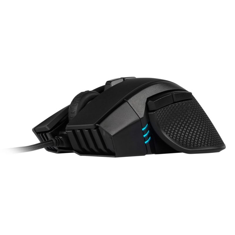 9. Corsair IRONCLAW FPS/MOBA RGB Black Gaming Mouse