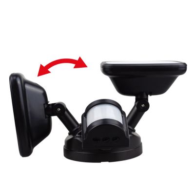 7. MACLEAN LED WALL LAMP, WITH PIR SENSOR, 20W, 1500LM, IP65, NEUTRAL WHITE 4000K, BLACK MCE524 B