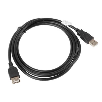 2. Lanberg CA-USBE-10CC-0018-BK Cable (USB 2.0 M - USB 2.0 F; 1.8m; black)