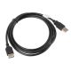 2. Lanberg CA-USBE-10CC-0018-BK Cable (USB 2.0 M - USB 2.0 F; 1.8m; black)