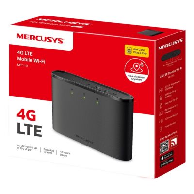 8. Mercusys MT110 Portable 4G LTE Hotspot Router