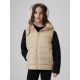 Girls' vest with synthetic filling 4F 4FJRSS26TVJAF396-83S