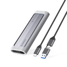 Orico AXM2S-G2-V1 M.2 NVME/NGFF USB-C/USB-A to USB-C 6Gb/s / 10Gb/s Disk Caddy - Gray
