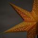 5. DECORATIVE STAR FLOOR LAMP 65 CM E14 GOLD