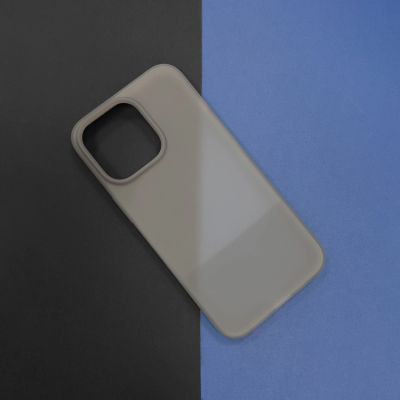 2. Kingxbar Plain Series case cover for iPhone 13 silicone cover gray