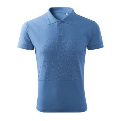 2. Malfini Pique Polo Free M MLI-F0315 polo shirt, blue