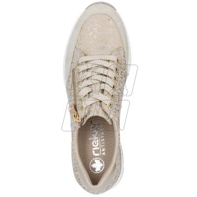 6. Rieker W N4316 RKR760 wedge sneakers