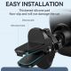 10. Wozinsky WUMTK Magnetic Phone Holder for Car Air Vent - Black