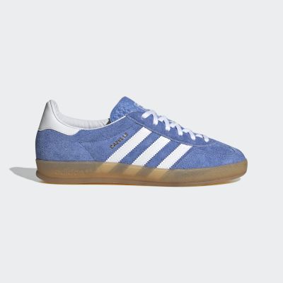 adidas Gazelle Indoor W Blue Fusion Women’s Suede Sneakers, Blue (HQ8717)