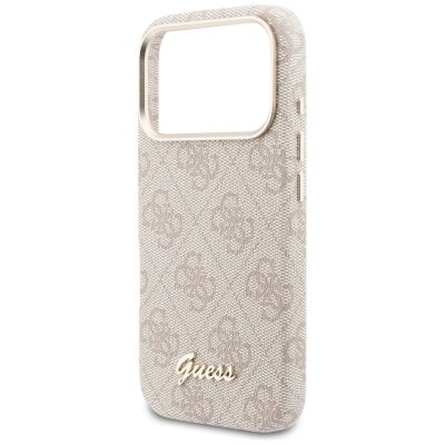 6. Guess 4G Script MagSafe Case for iPhone 17 Pro Max - Pink