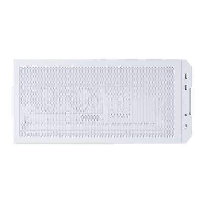 6. Lian Li LANCOOL 207 PC Case, Midi-Tower, ATX, Tempered Glass - White