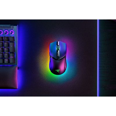 6. Razer Cobra Pro Gaming Mouse Right Side RF Wireless + Bluetooth + USB Type-C Optical 30000 DPI