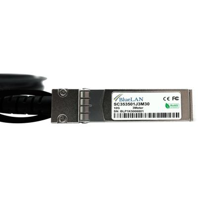 3. BlueOptics JD096C-BL InfiniBand/Fiber Optic Cable 1m SFP+ Black