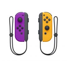 Nintendo Joy-Con Pair Neon Purple/Neon Orange Controllers