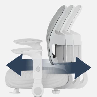 Junior 5.0 Gray Swivel Chair