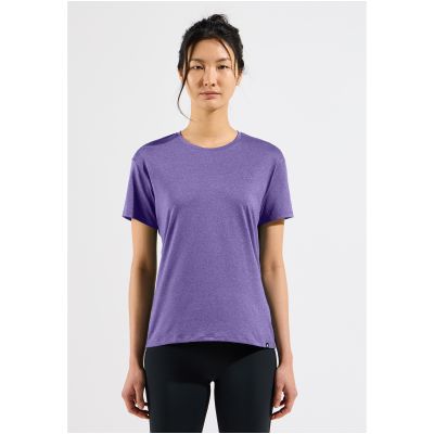 Odlo ASCENT SUN. SEA. MOUNTAINS. women's crew-neck short-sleeve T-shirt, purple