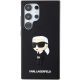 3. Karl Lagerfeld 3D Rubber Ikonik Case for Samsung Galaxy S24 Ultra - Black