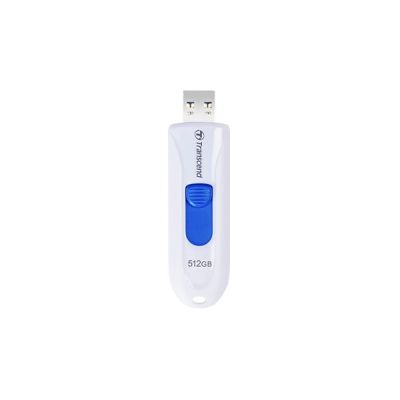 2. Transcend JetFlash 790 USB Flash Drive 512GB USB Type-A 3.2 Gen 1 (3.1 Gen 1) Black, White