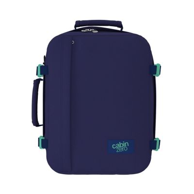 CabinZero Classic Mini 2-in-1 28L Deep Ocean Cabin Backpack for Wizz Air and Ryanair – CZ082305