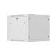 27. LANBERG WALL-HUNG RACK CABINET 19" 9U 600X600 GRAY PERFORATED DOORS (FLAT PACK)