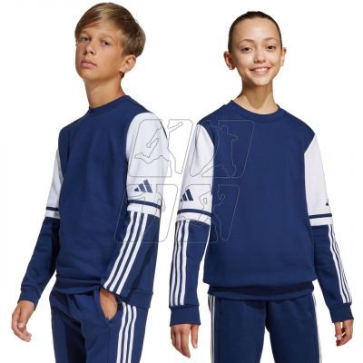 2. Adidas Squadra 25 Sweat Crew Jr JD4814 sweatshirt