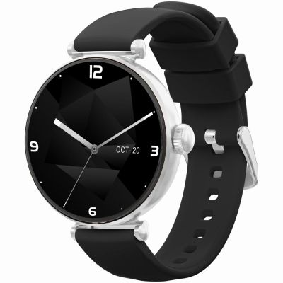 2. Smartwatch Gravity Silver Black 2 Straps GT26-9