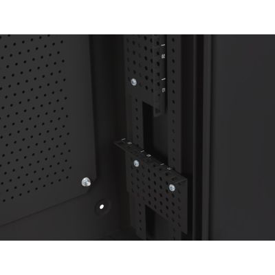 13. Lanberg WAF1-5203-06-00B 6U Rack Wall Mount Cabinet Black
