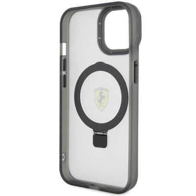 7. Ferrari FEHMP15SUSCAH iPhone 15 6.1" transparent hardcase Ring Stand 2023 Collection MagSafe