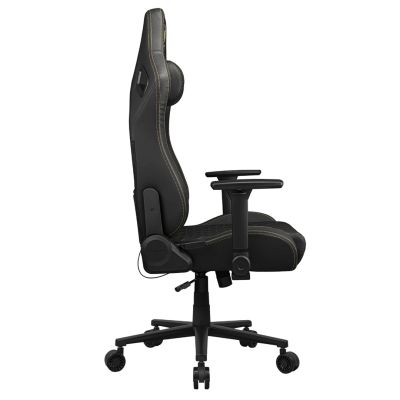 7. COUGAR CGR-DFL-GLB Gaming Chair Padded Upholstered Seat Black, Gold