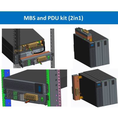 3. PowerWalker VFI 6000 RTG PF1 Double Conversion (Online) UPS 6 kVA 6000 W 2 x Mains Sockets