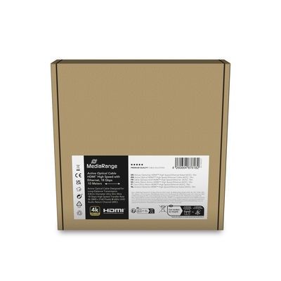 5. MediaRange MRCS221 HDMI Cable 10m HDMI Type A (Standard) Black