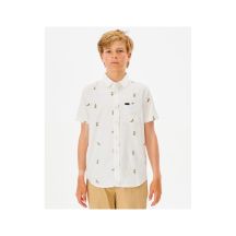 RIP CURL Hula Breach Shirt -Boy white