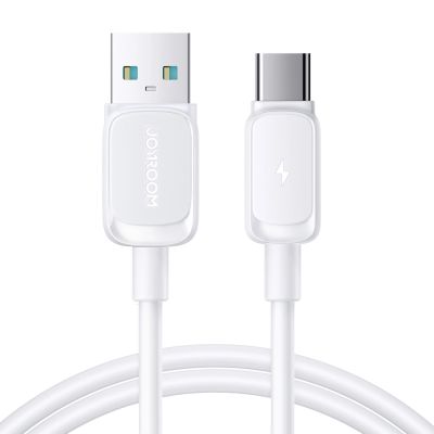 3. Joyroom Multi-Color Series A14 USB-A / USB-C 3A Cable 1.2m - White