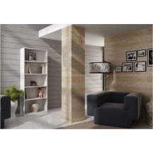BOOKSHELF 60 CM WHITE