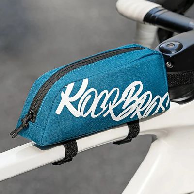 3. Rockbros G009 Flash Journey Top Tube Bike Bag 0.8L - Blue